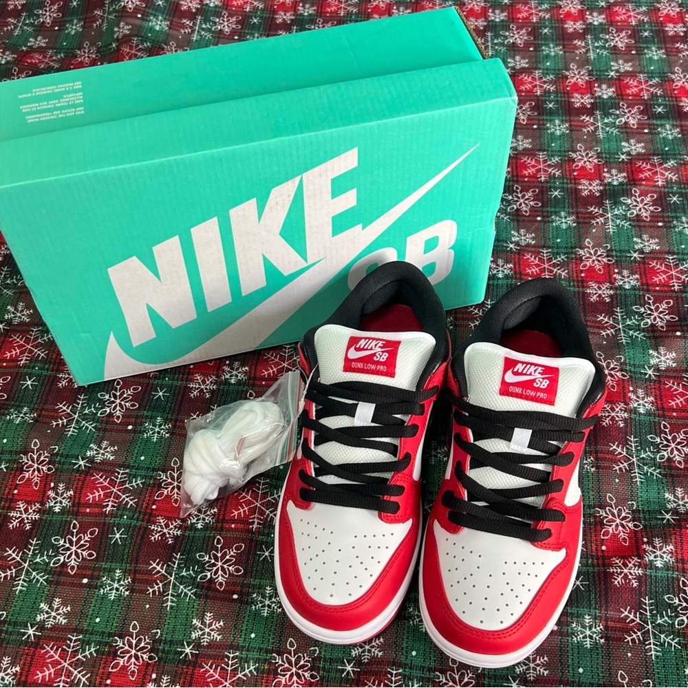 Nike Sb Low-Top Dunk Color-Blocked Sneakers